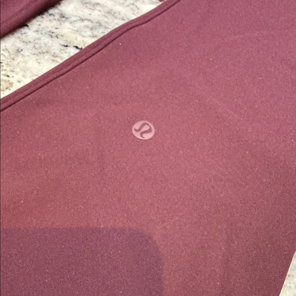 Lululemon Athletica Burgundy Joggers - Picture 6 of 6